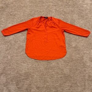 NYDJ Orange Blouse